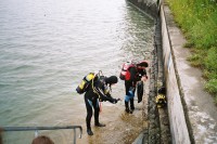 Bild von Eddi und mir am Einstieg