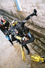 Bild von mir beim F&uuml;sslingausziehen