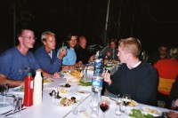 Foto vom Forellenessen