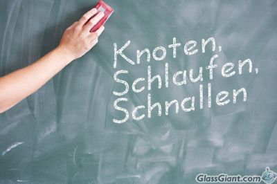 Schultafel Knoten, Schlaufen, Schnallen