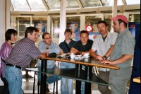 Foto Gruppenbild an einem Rastplatz in der Schweiz