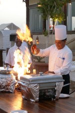 Foto Feuerzauber beim Front-Cooking