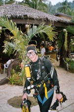 Foto Nur etwa 20 Schritte trennen uns noch vom Strand und den Booten