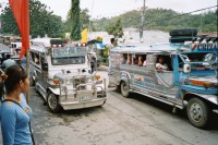 Foto DAS Transportmittel auf den Philippinen: die Jeepneys