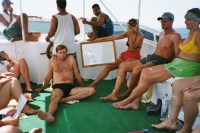 Foto beim Briefing vor dem Bootstauchgang