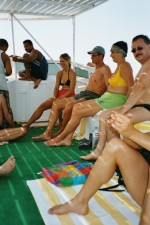 Foto Zuzka vor dem n&auml;chsten Briefing