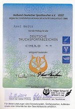 Foto Mein VDST Silber-Abzeichen!