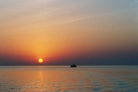 Foto Sonnenuntergang im Roten Meer